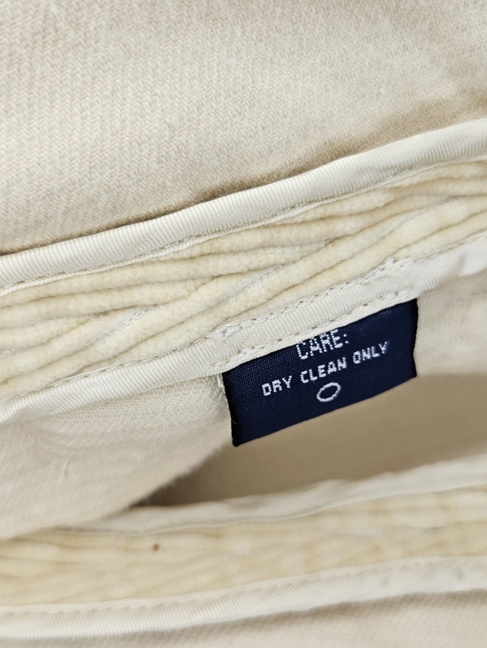 Ralph Lauren Corduroy Blazer – Size 12 – Crème / Beige – Blue Tags - Picture 12 of 14